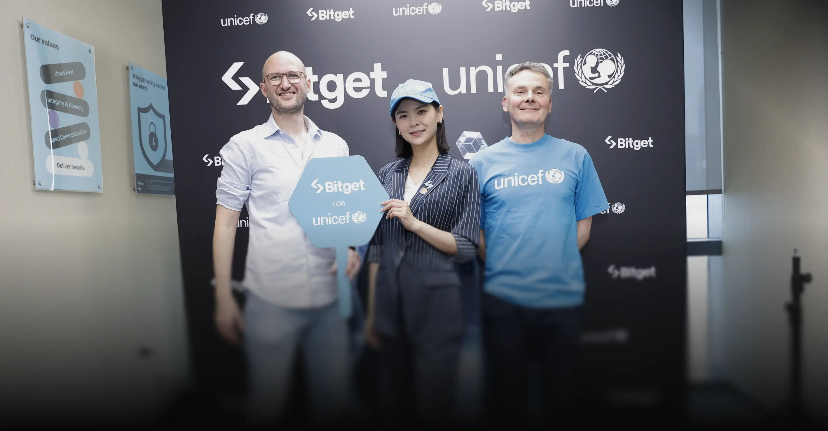 Bitgetがユニセフ・ルクセンブルクと提携